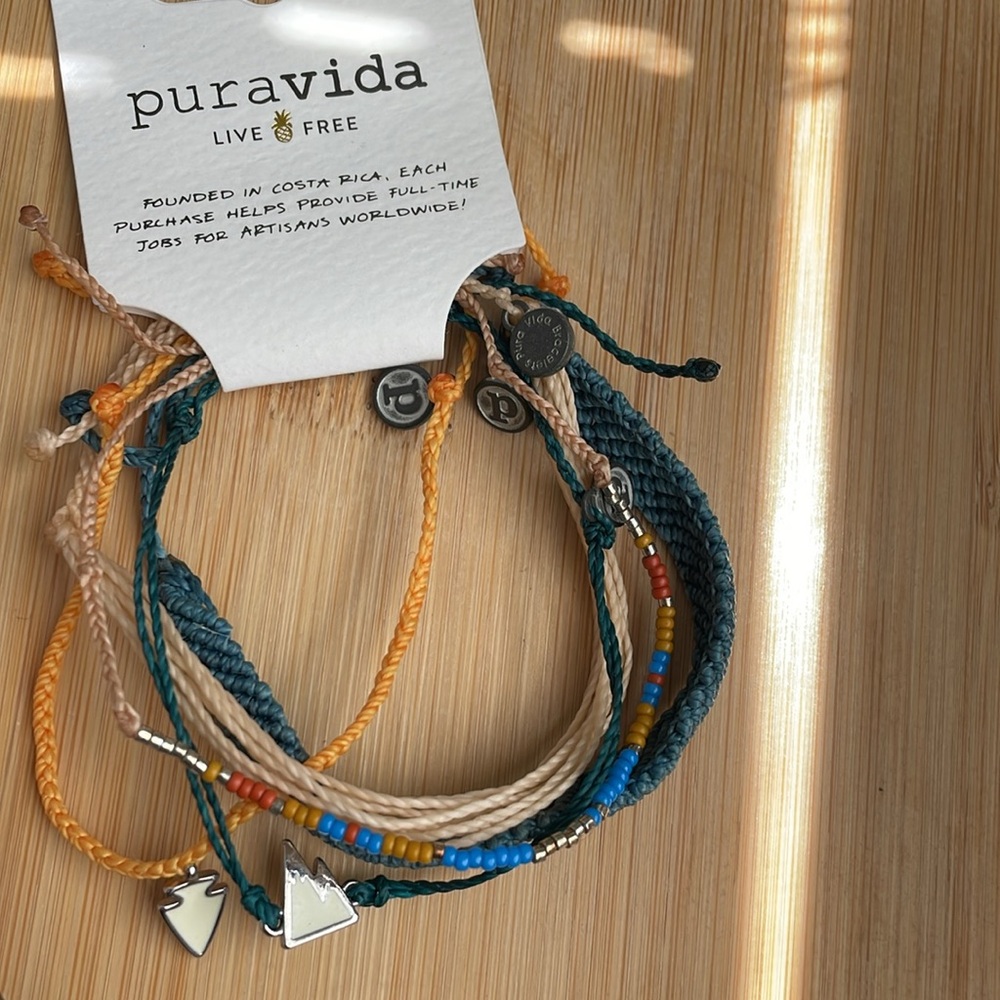SOLD Off-site | Pura Vida Bracelets | 5-Set | NWT